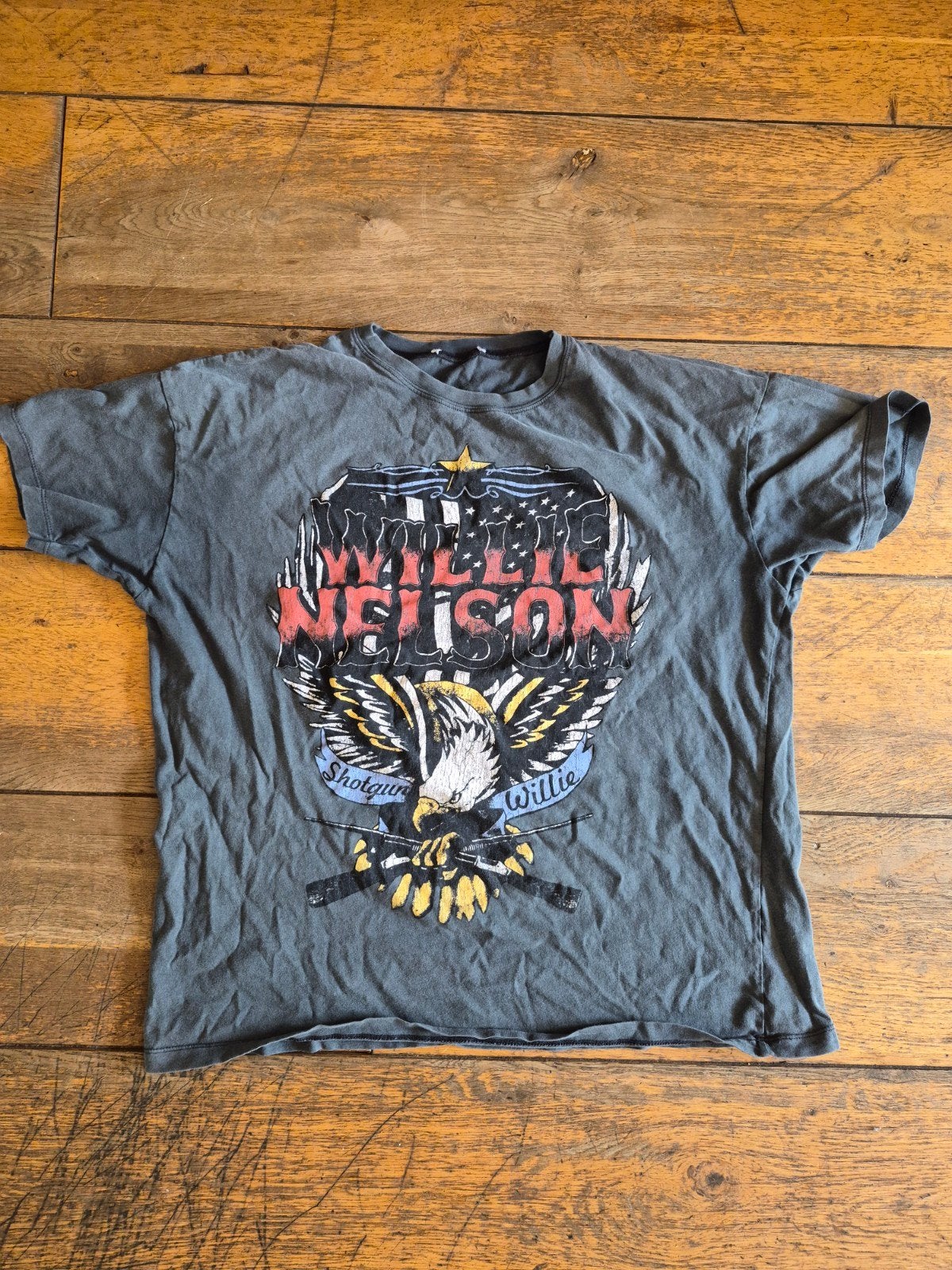 vintage shirt Willy Nelson IZGS !, Ophalen, Zo goed als nieuw