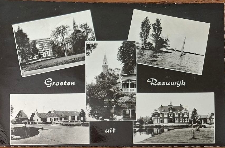 Reeuwijk- Vijfluik, Verzenden, 1940 tot 1960, Gelopen, Zuid-Holland