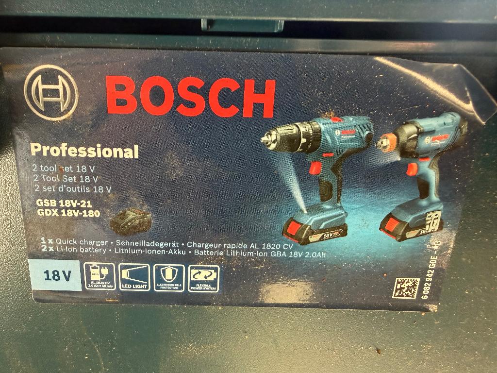 Professional Bosch 18 volt accuTool set, Doe-het-zelf en Verbouw, Ophalen, Zo goed als nieuw