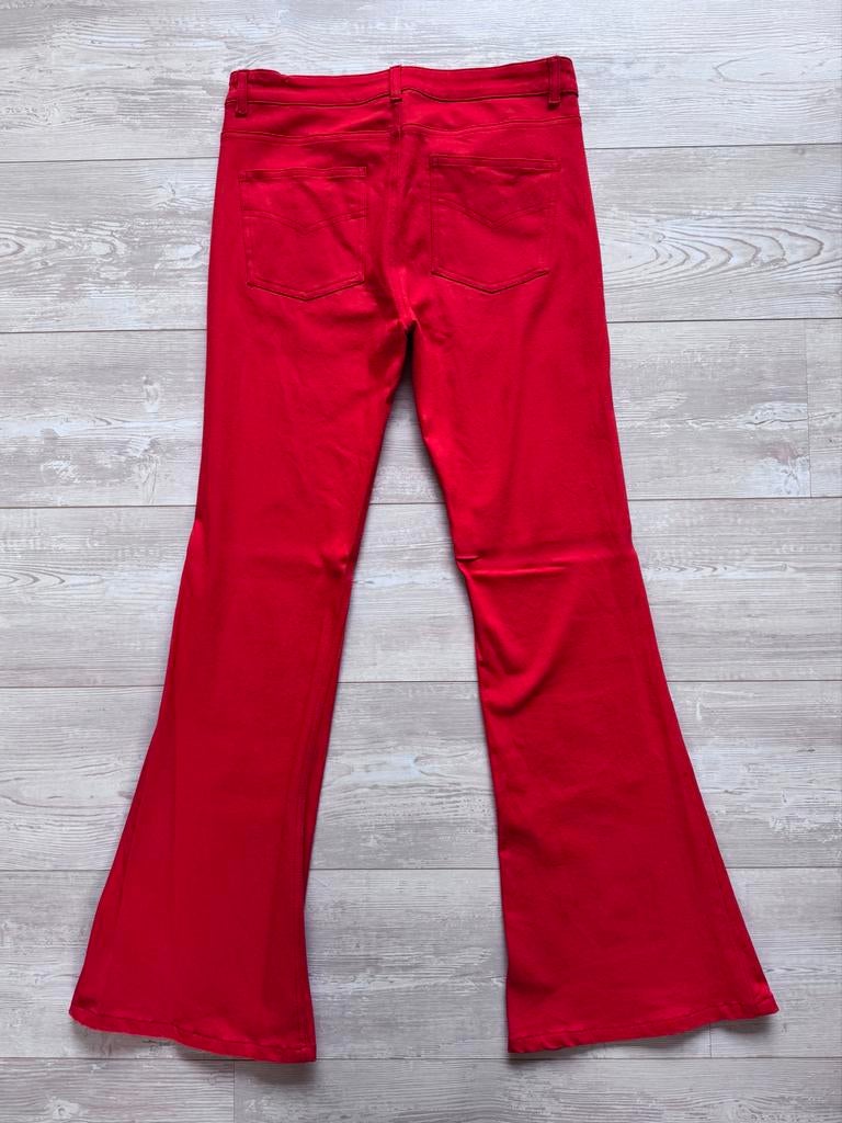 Tante Betsy flared jeans maat S - oranje, z.g.a.n., Verzenden, Oranje, Zo goed als nieuw, Maat 36 (S)