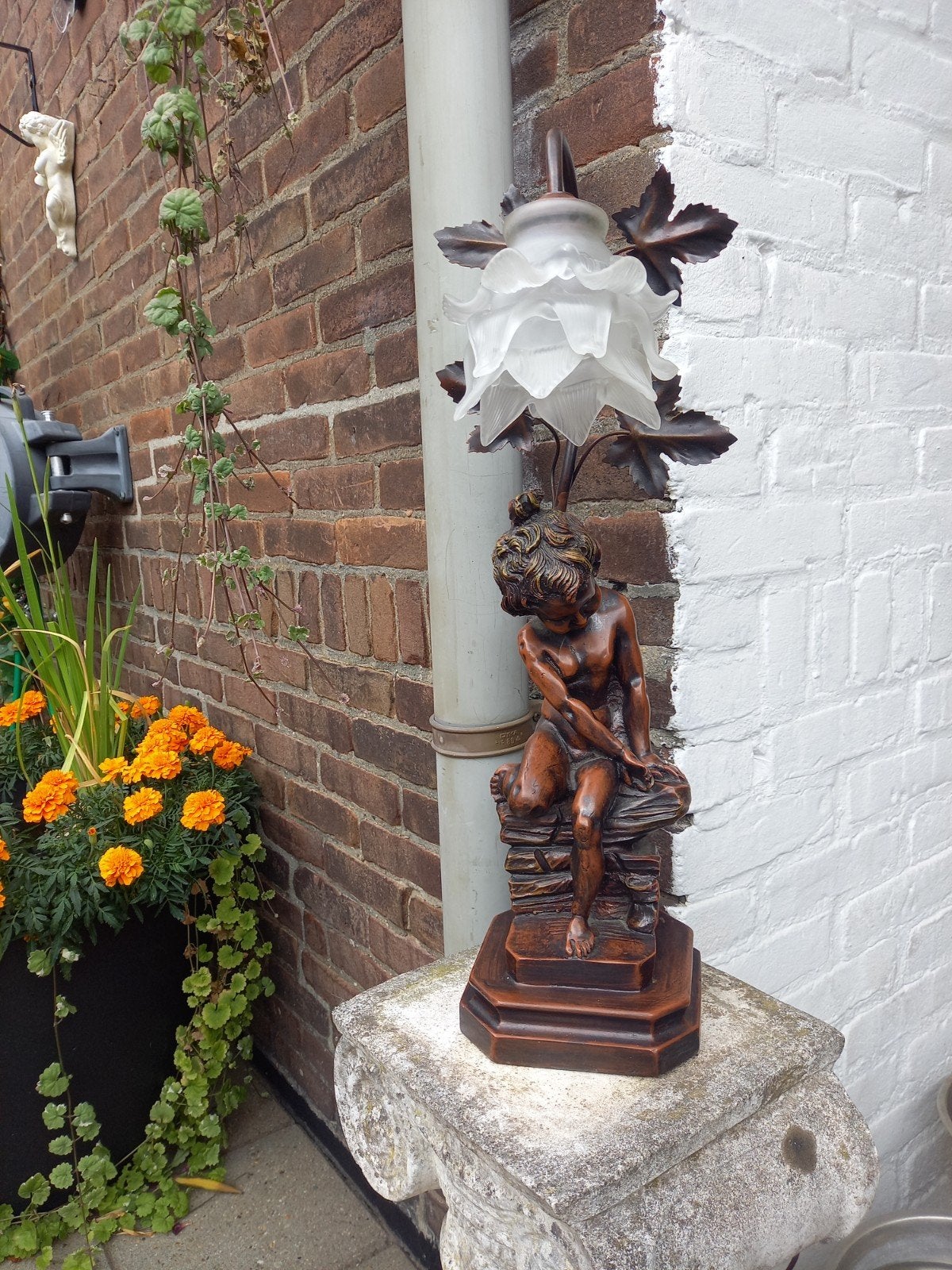 barok lamp kind, Antiek en Kunst, Ophalen