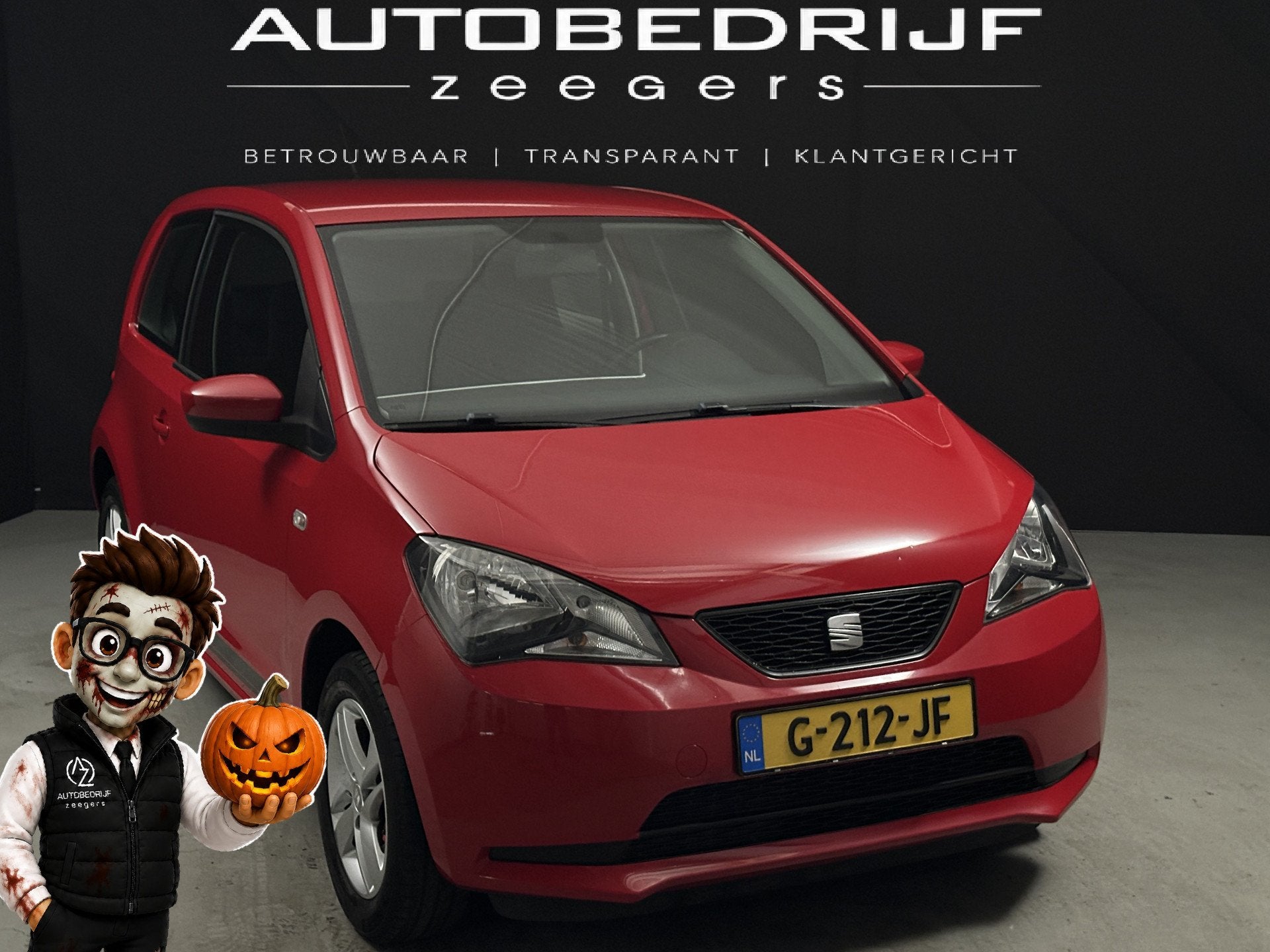 SEAT Mii 1.0 Chill Out FR Line *AC*Goed Onderhouden*, Auto's, Voorwielaandrijving, Euro 5, Gebruikt, Verwarmde buitenspiegels