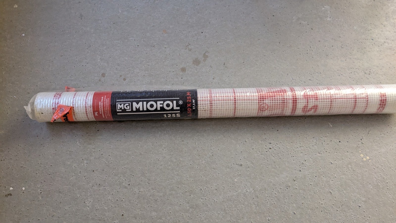 MG Miofol 125S dampremmende folie, 1.50 x 25 m (37.5 m²), Overige materialen, Nieuw, 15 m² of meer, Muurisolatie
