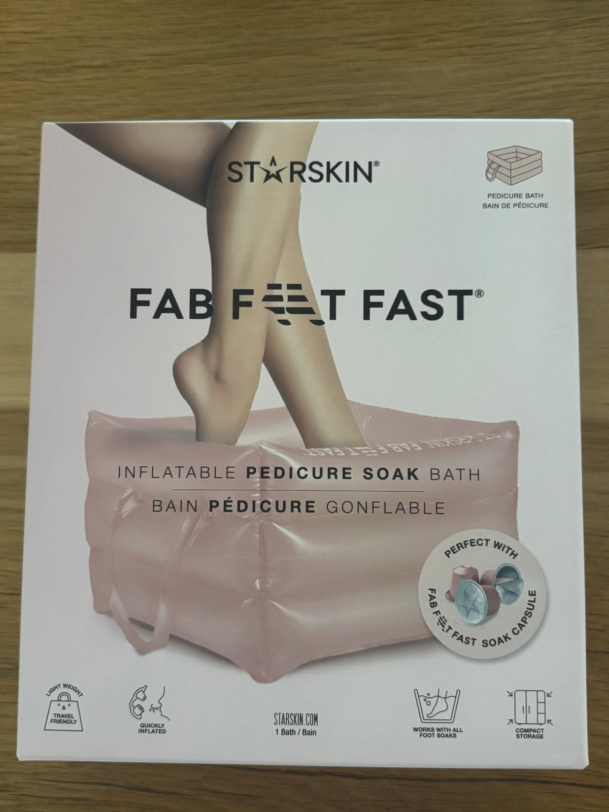Starskin Fab Feet Fast Opblaasbaar Pedicure Voetenbad, Ophalen of Verzenden, Nieuw, Overige typen