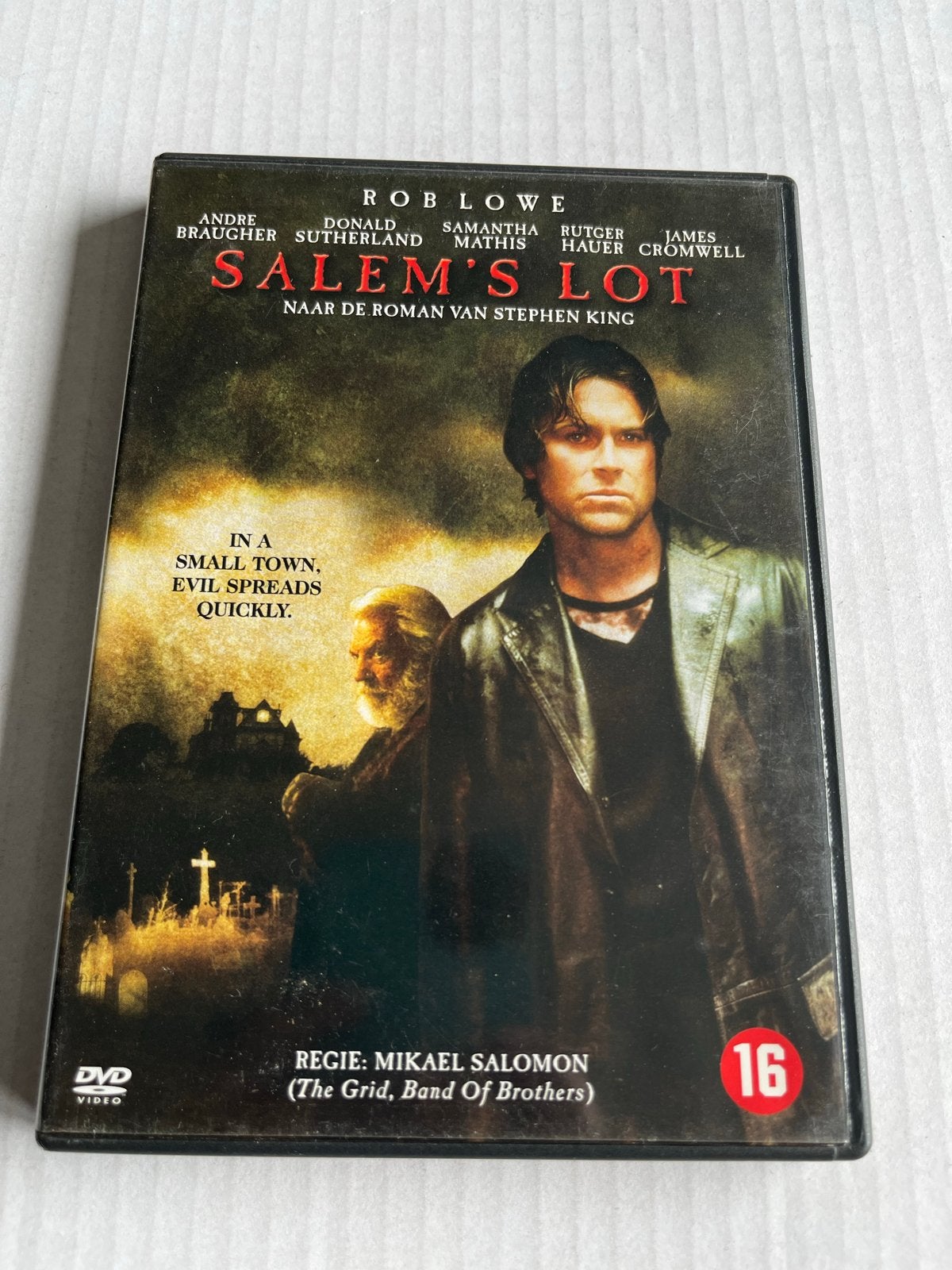 Salem's Lot (DVD) - Stephen King, Vanaf 16 jaar, Nederlands, Ophalen of Verzenden, Bovennatuurlijk