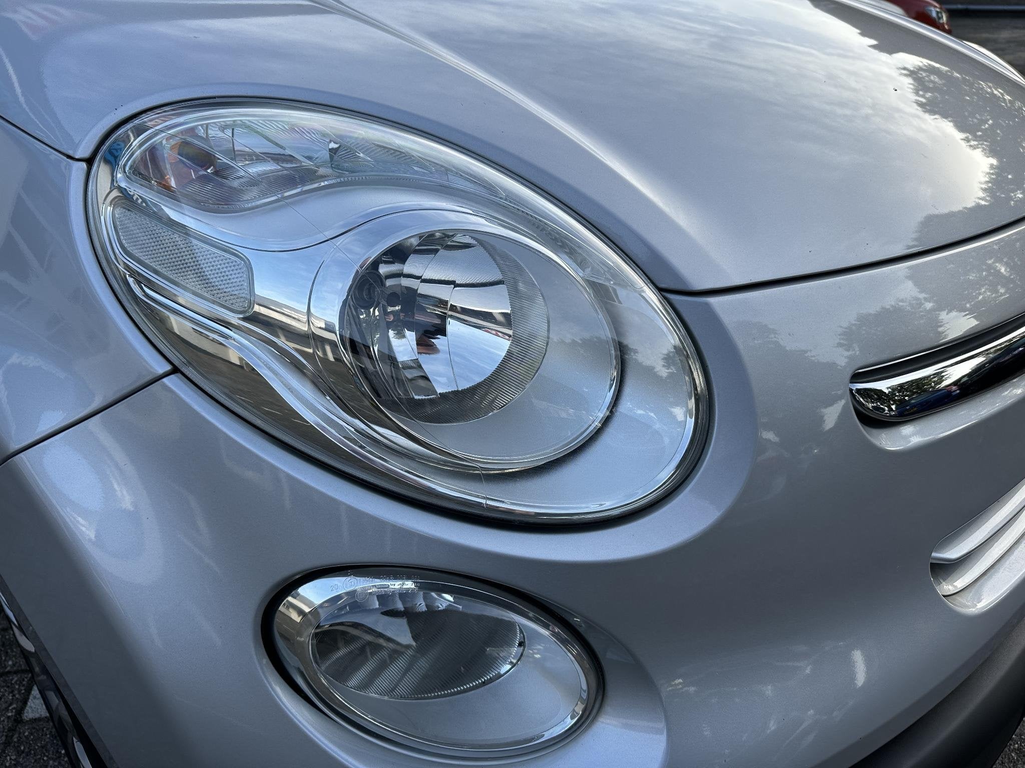 Fiat 500 L 0.9 TwinAir Easy /Nieuwe apk bij aflevering/Airco, Auto's, Verwarmde buitenspiegels, Stof, Gebruikt, Euro 6