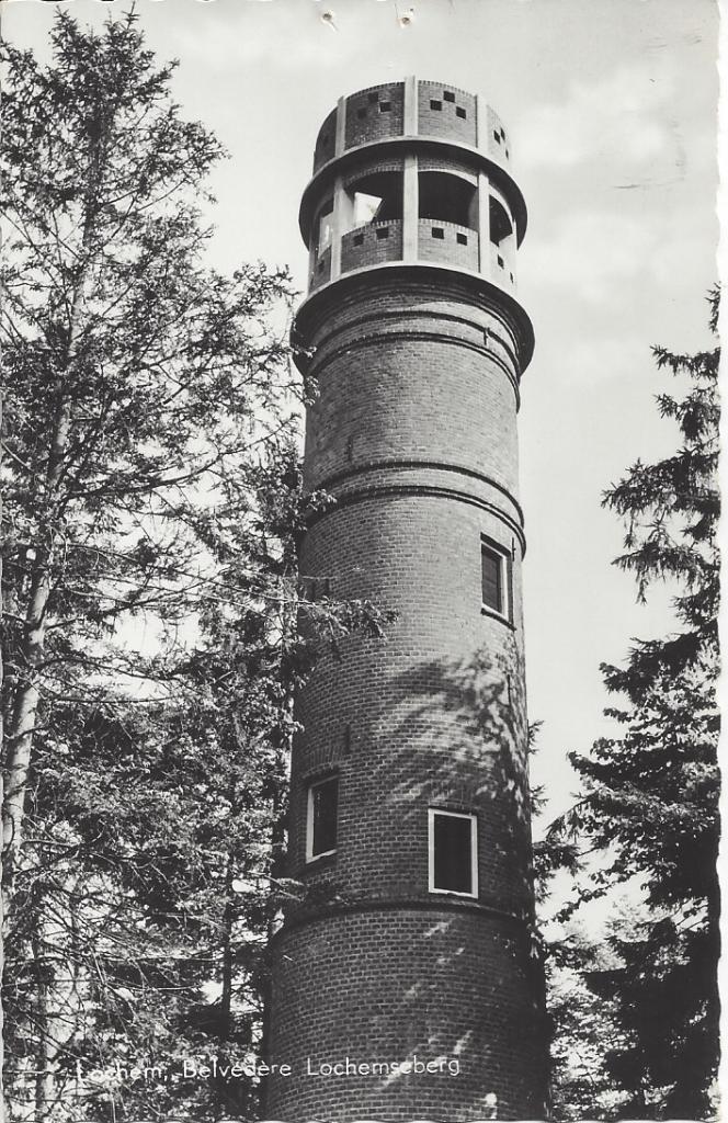 kaart Lochem  Belvedere, Ophalen of Verzenden, 1960 tot 1980, Ongelopen, Gelderland