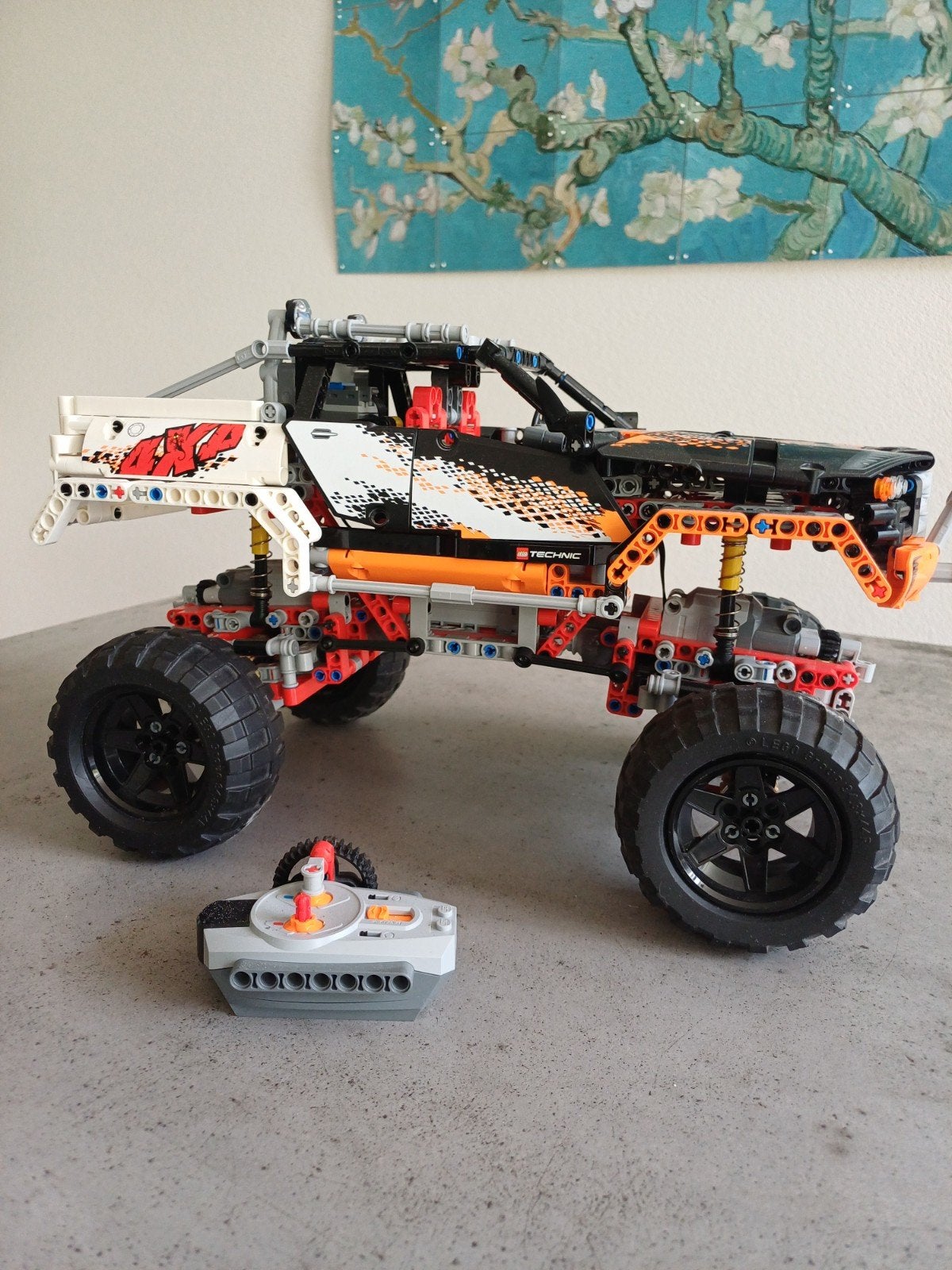 LEGO Technic 9398 4x4 Crawler met afstandsbediening, Ophalen of Verzenden, Zo goed als nieuw, Overige merken