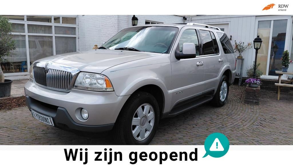 Lincoln AVIATOR 4.6 V8 Automaat 4X4 6 Zitter met Leder Prach, Auto's, Lincoln, Automaat, 450 kg, Gebruikt, Met garantie (alle)