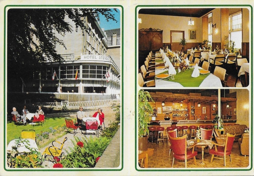 Valkenburg Hotel Stevens gelopen ansichtkaart ( 750 ), Ophalen of Verzenden, 1980 tot heden, Gelopen, Limburg