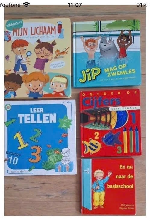 Kinderboeken samen €5,00, Ophalen of Verzenden, Zo goed als nieuw, Diverse auteurs, Fictie algemeen