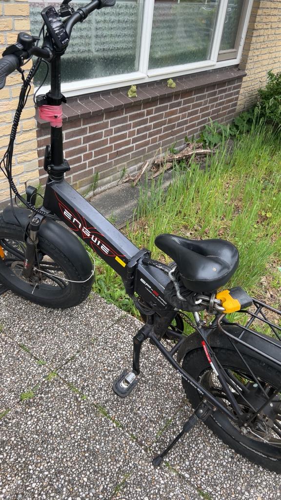 Engwe ep-2pro + motor slot en oplader, Fietsen en Brommers, Elektrische fietsen, Ophalen, Gebruikt, 30 tot 50 km per accu, Overige merken