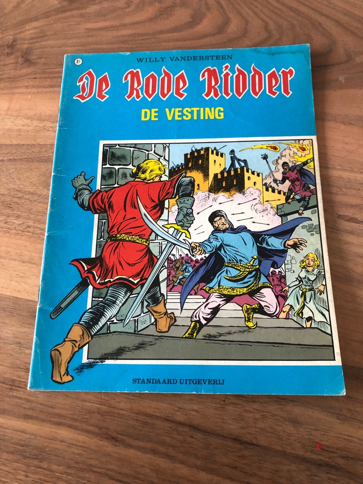 De Rode Ridder - De Vesting (nr. 31) - Willy Vandersteen, Eén stripboek, Ophalen of Verzenden, Gelezen
