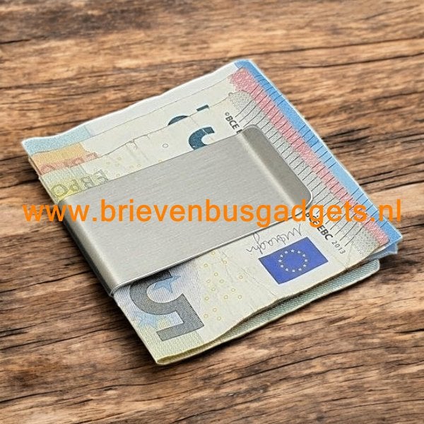 Dubbele Geldclip, Moneyclip, Geldbeugel, Sieraden, Tassen en Uiterlijk, Overige kleuren, Nieuw, Www.brievenbusgadgets.nl, Www.brievenbusgadgets.nl