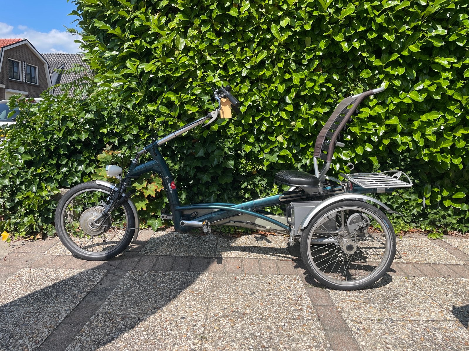 Van Raam Easy Rider elektrische driewielfiets - Blauw, Ophalen, Zo goed als nieuw, Velgrem