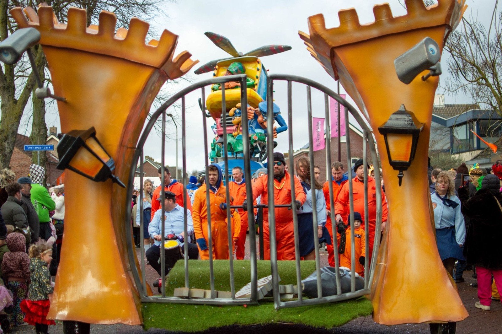 Carnavalswagen Toegangspoort, Ophalen, Gebruikt, Overige typen, Carnaval