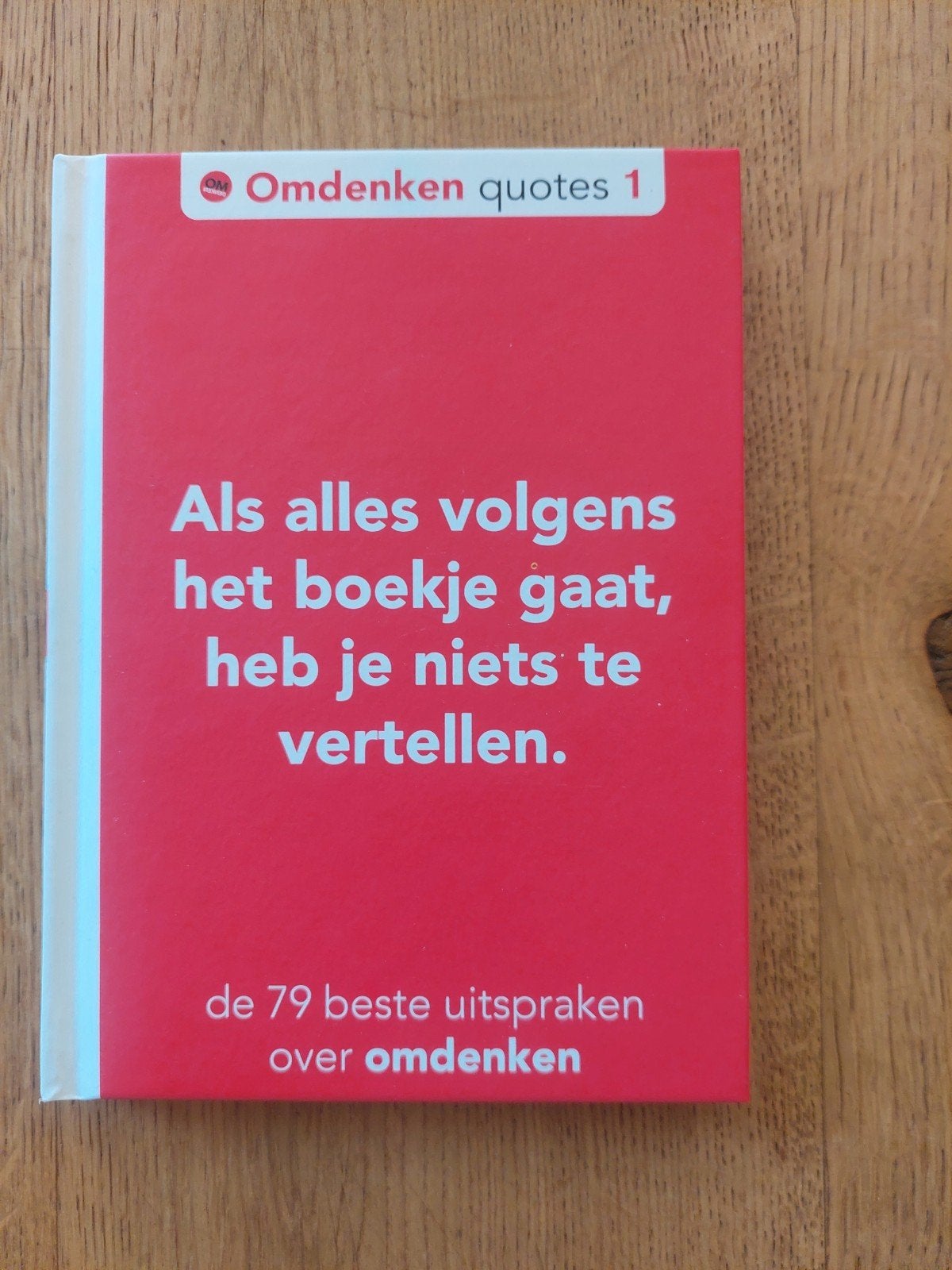 Omdenken quotes 1: 79 beste uitspraken over omdenken, Boeken, Ophalen of Verzenden, Zo goed als nieuw, Berthold Gunster, Nederland
