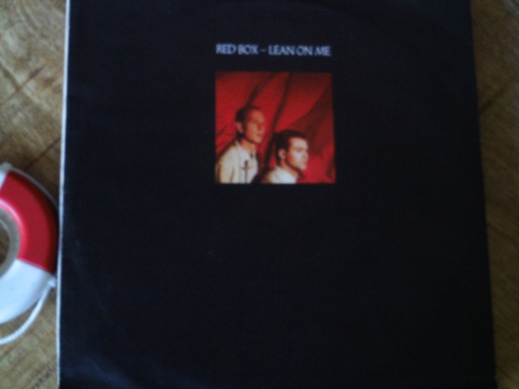red box - lean on me 19jul, 7 inch, Ophalen of Verzenden, Zo goed als nieuw, Pop