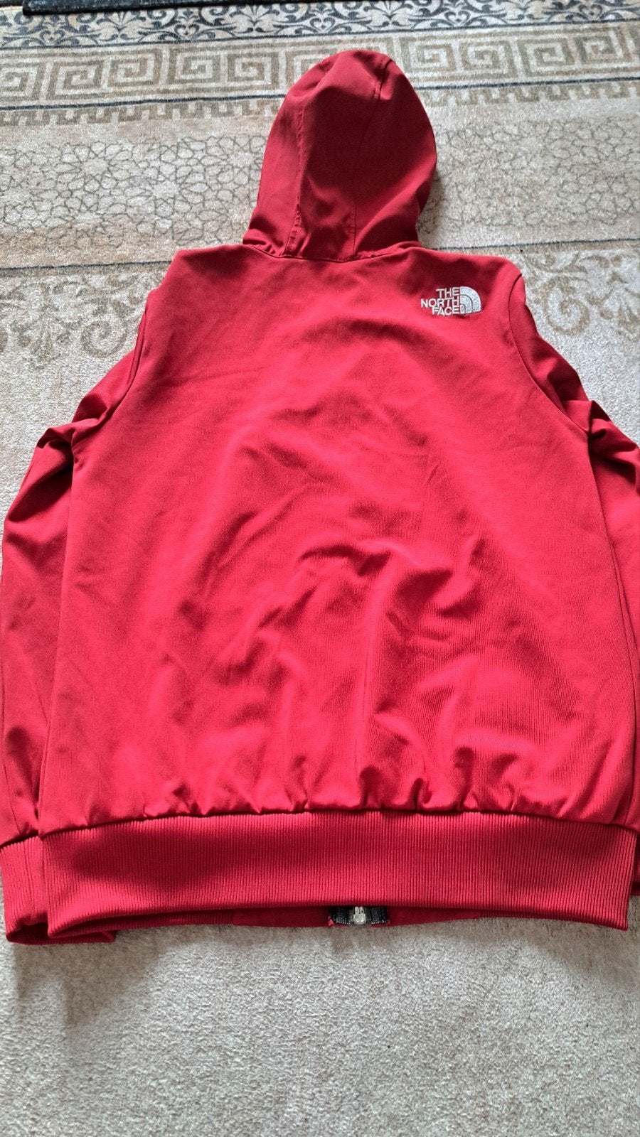 The North Face Hoodie - Rood, Verzenden, Gedragen, The North Face