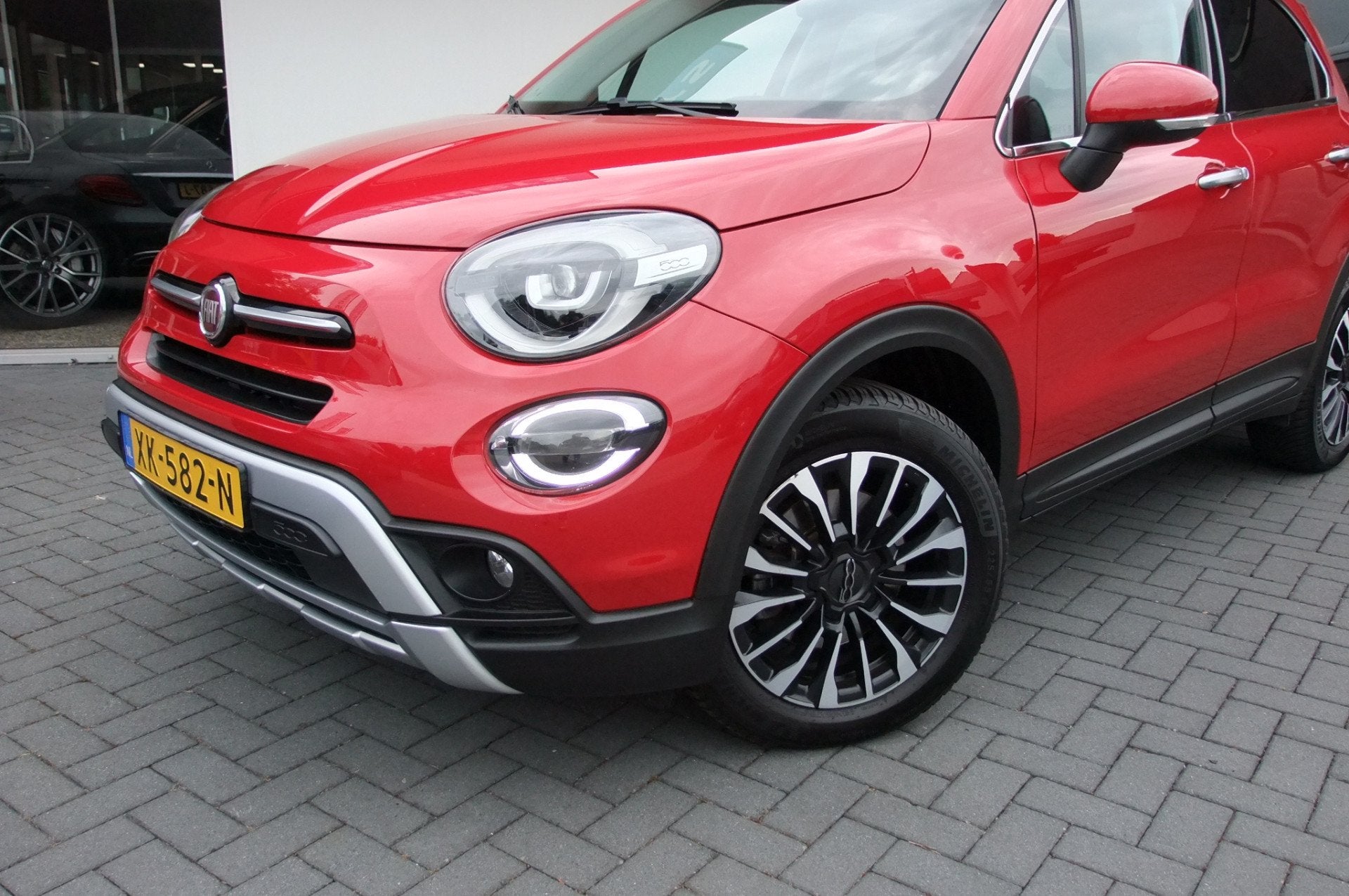 Fiat 500X Cross 1.3 GSE City Cross/ (bj 2019, automaat), Auto's, Gebruikt, 4 cilinders, Start-stop-systeem, 500X