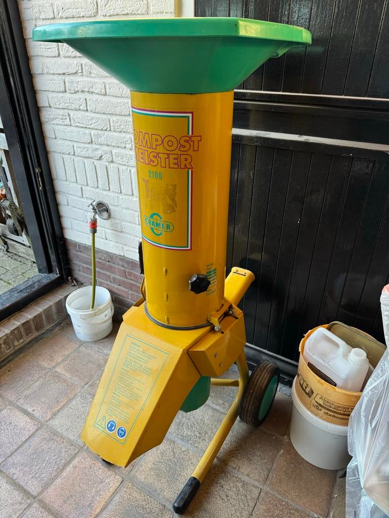 Cramer Kompost Meister 2100 Elektrische Hakselaar, Tuin en Terras, Ophalen, Gebruikt, Elektrisch