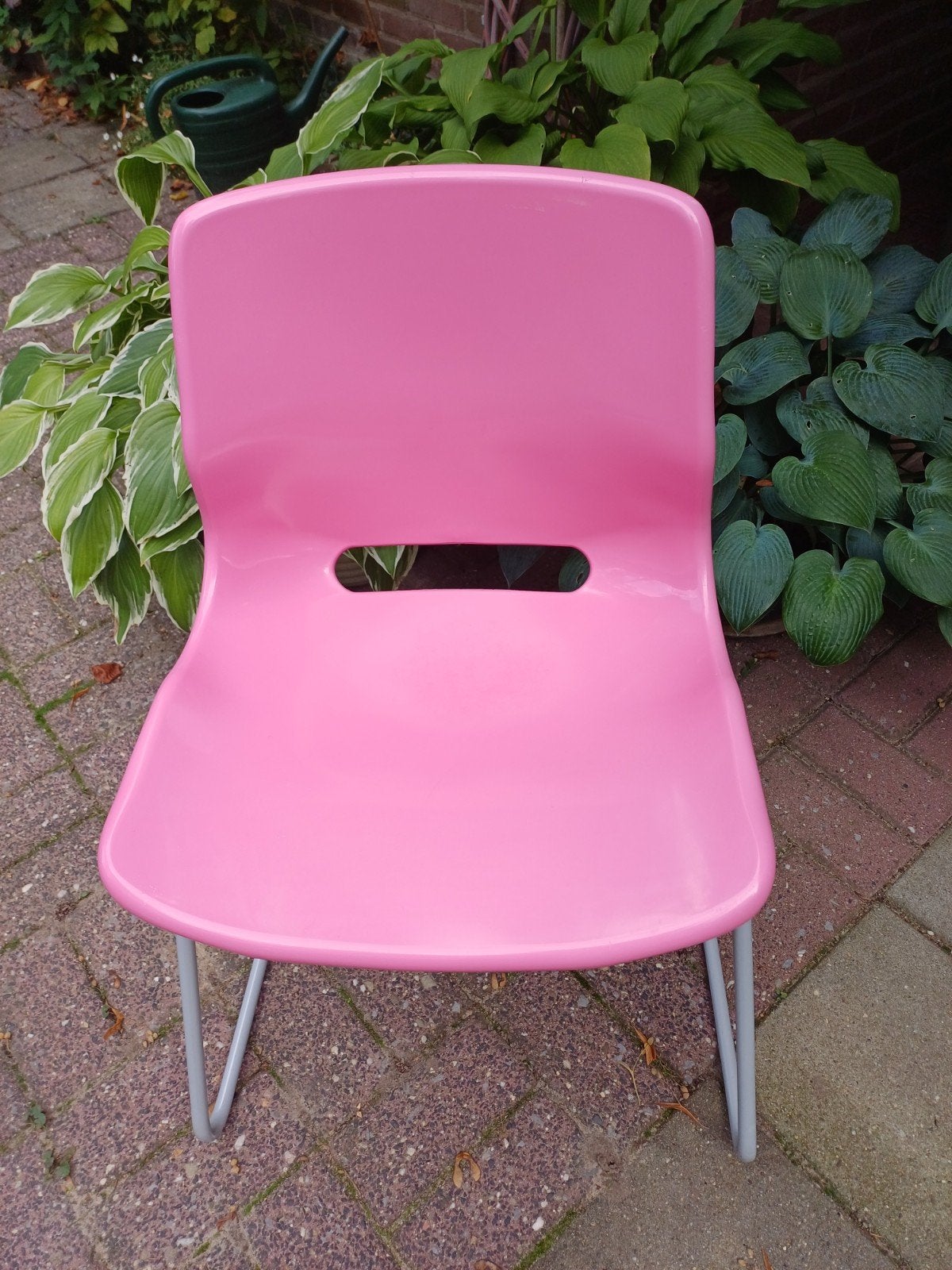 Roze kunststof bureaustoel IKEA, Ophalen, Kunststof, Eén