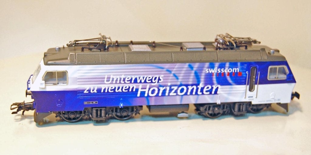 Märklin 34305 SOB Re 446 digitaal, Wisselstroom, Gebruikt, Locomotief, Ophalen of Verzenden