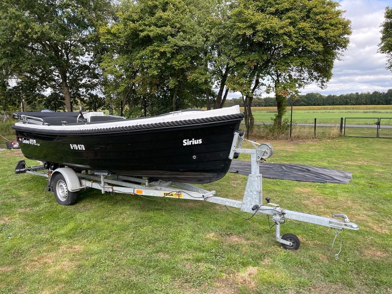 Corsiva 475 New Age Sloep met Yamaha 30pk, Overige merken, Buitenboordmotor, Sloep, Zo goed als nieuw