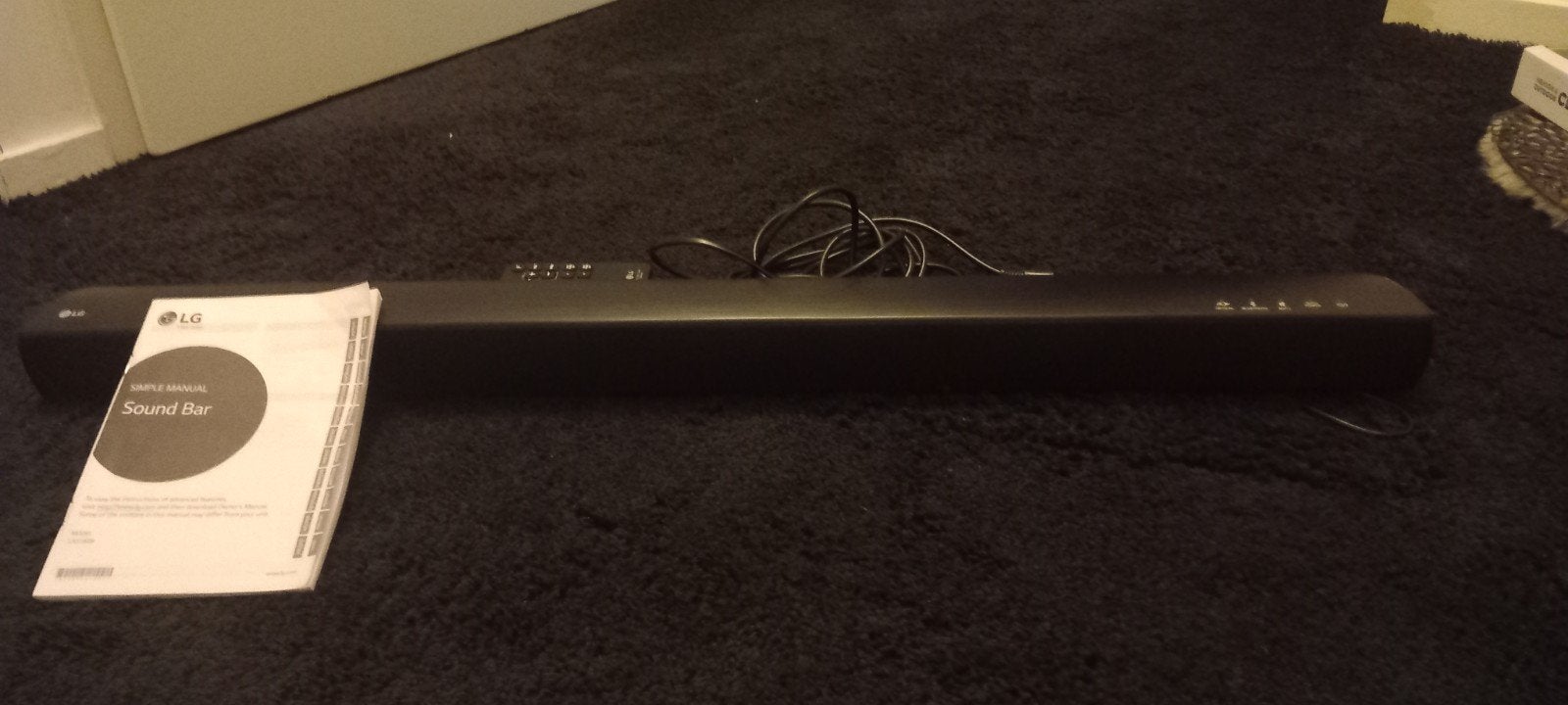 LG Soundbar LAS160B - Zo goed als nieuw, Ophalen, Zo goed als nieuw