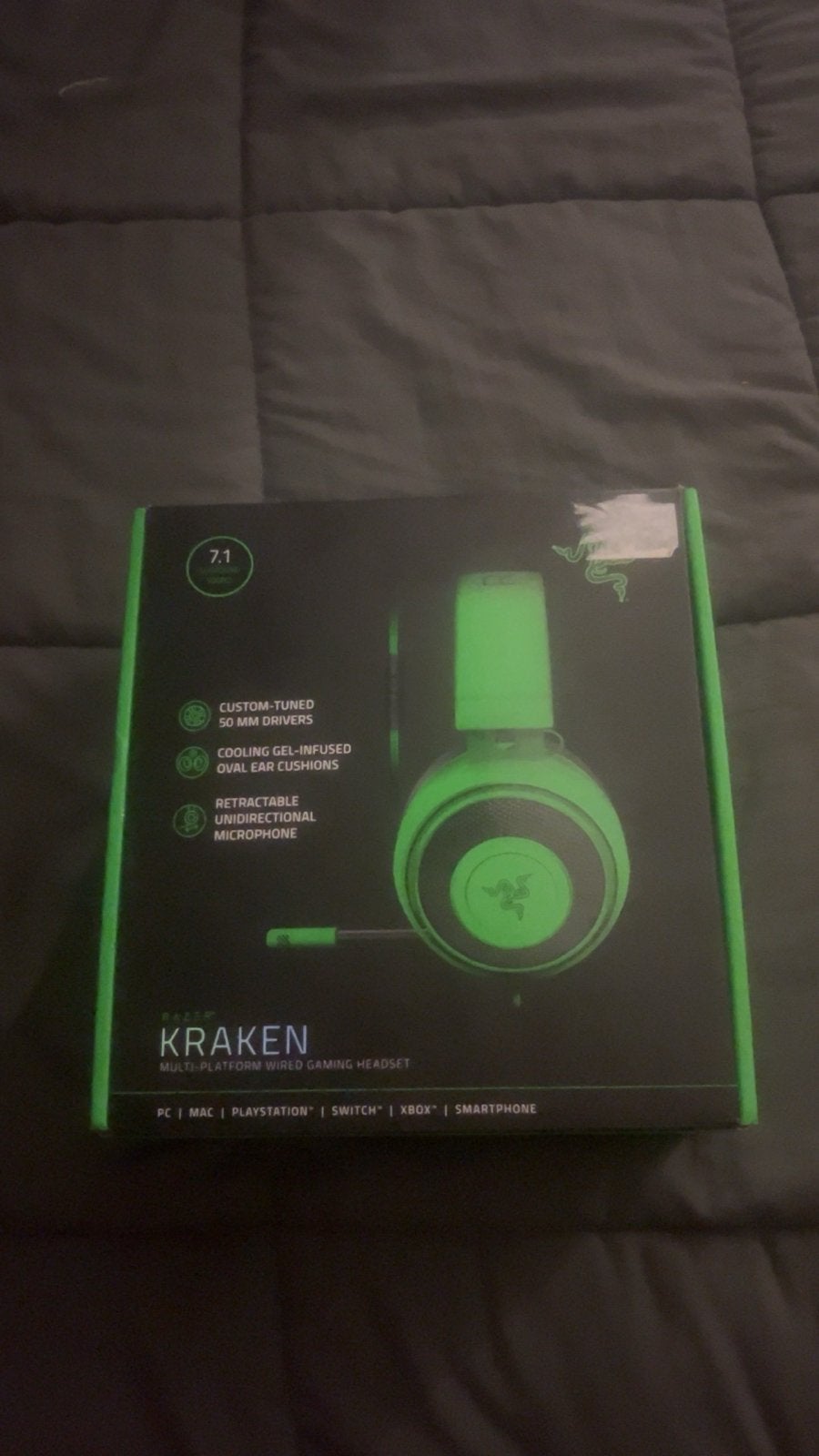 Razer Kraken Gaming Headset - Groen (Gebruikt), Audio, Tv en Foto, Ophalen, Gebruikt, Razer, Over-ear