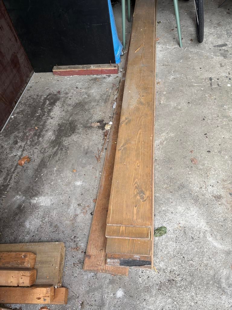 Diverse grenen planken voor uw projecten, Doe-het-zelf en Verbouw, Hout en Planken, Ophalen, Gebruikt, 25 tot 50 mm, Grenen