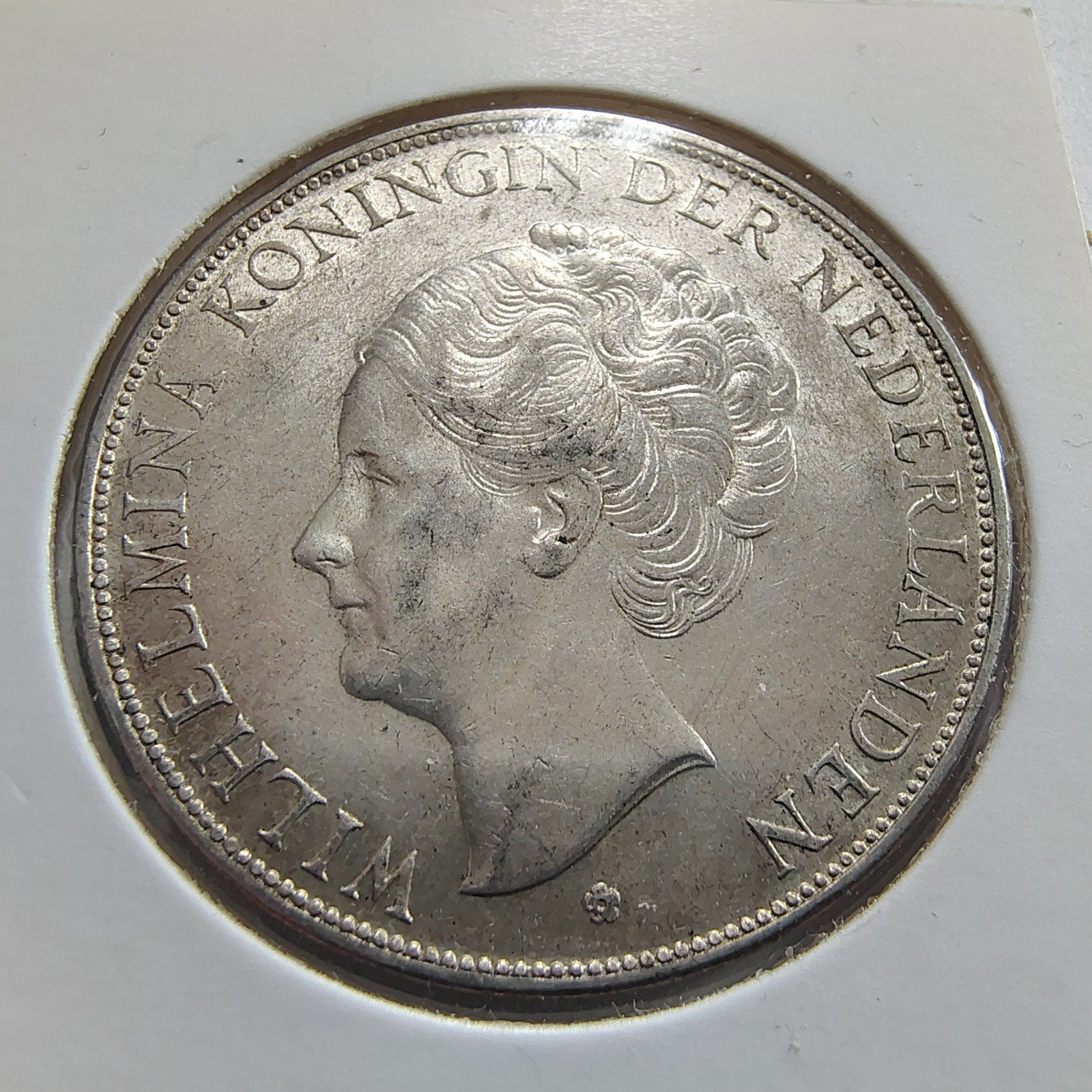2,5 gulden 1938 Wilhelmina, Postzegels en Munten, Munten | Nederland, Ophalen of Verzenden, Koningin Wilhelmina, 1 gulden, Zilver