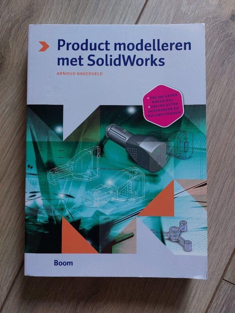 Product modelleren met SolidWorks (4e druk), incl. dictaat, Boom, Zo goed als nieuw, Beta, HBO