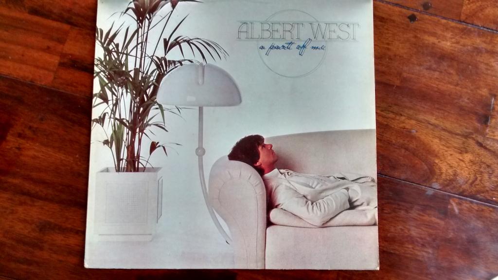 LP - Albert West - A part of me, Cd's en Dvd's, Vinyl | Pop, Ophalen of Verzenden, Zo goed als nieuw, 12 inch