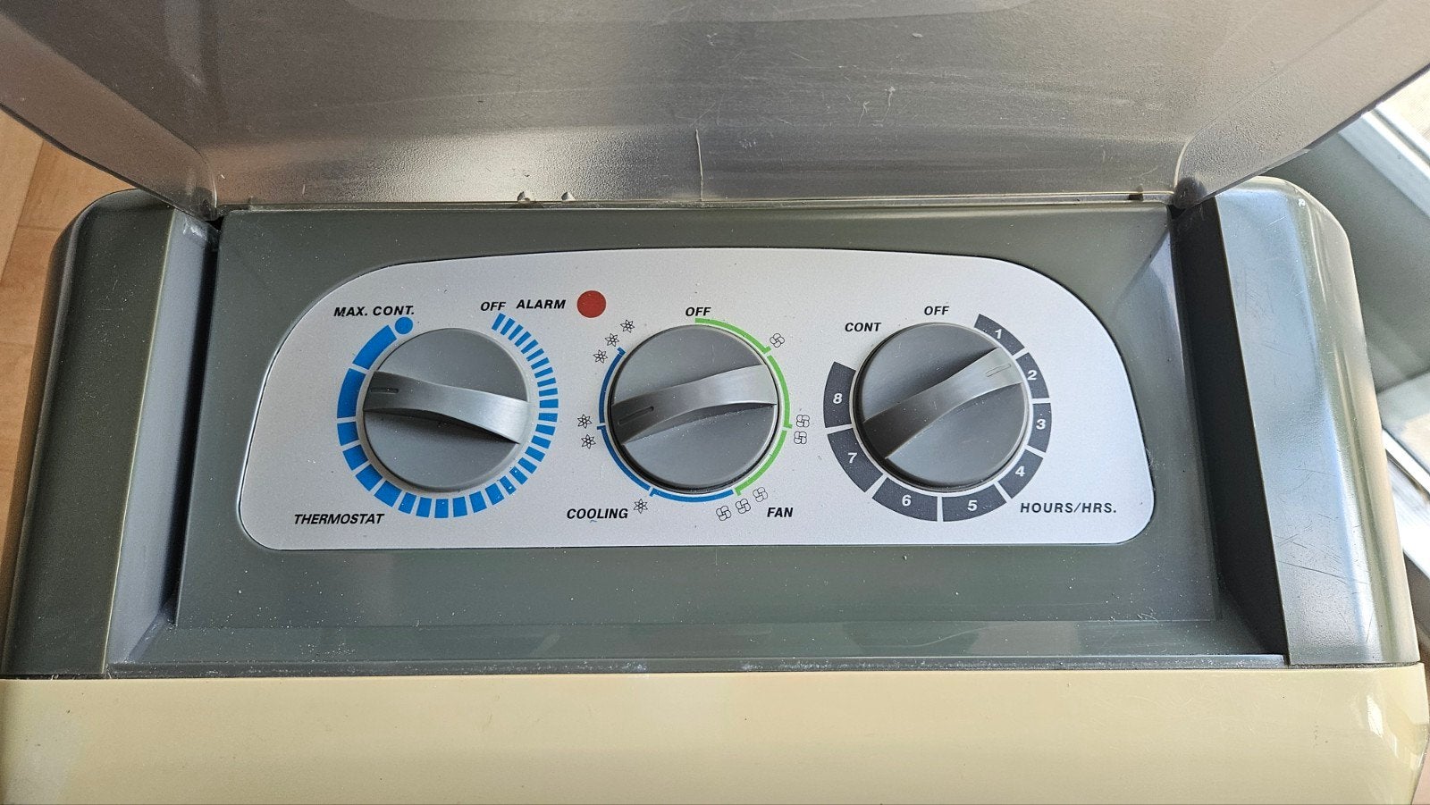 Mobiele airco HE FREEZZ 9500. Koelen en Ontvochtigen, Ophalen, Gebruikt, Timer, 3 snelheden of meer