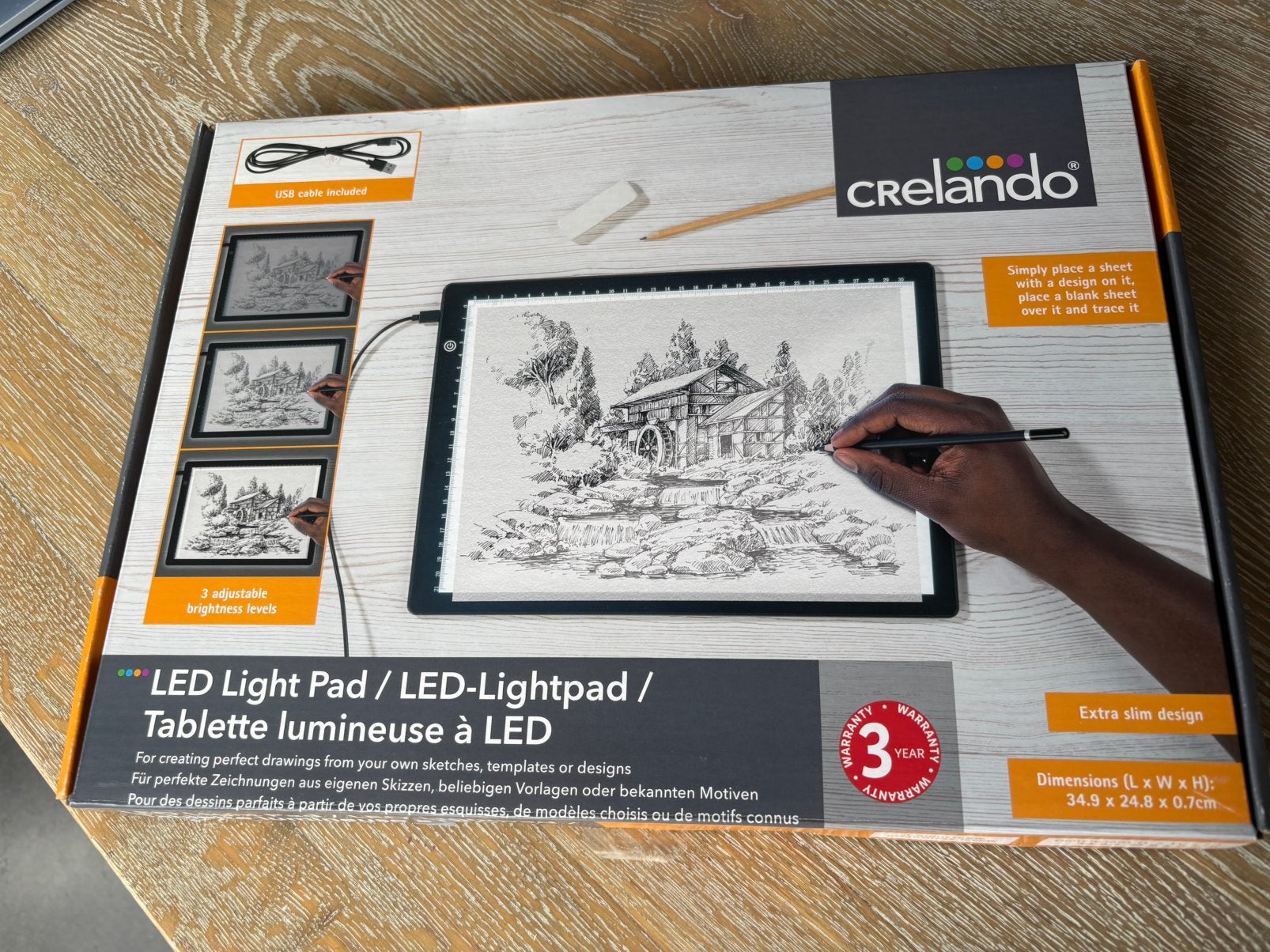 Lightpad met ledverlichting (nieuw), Hobby en Vrije tijd, Ophalen of Verzenden, Nieuw, Overige typen