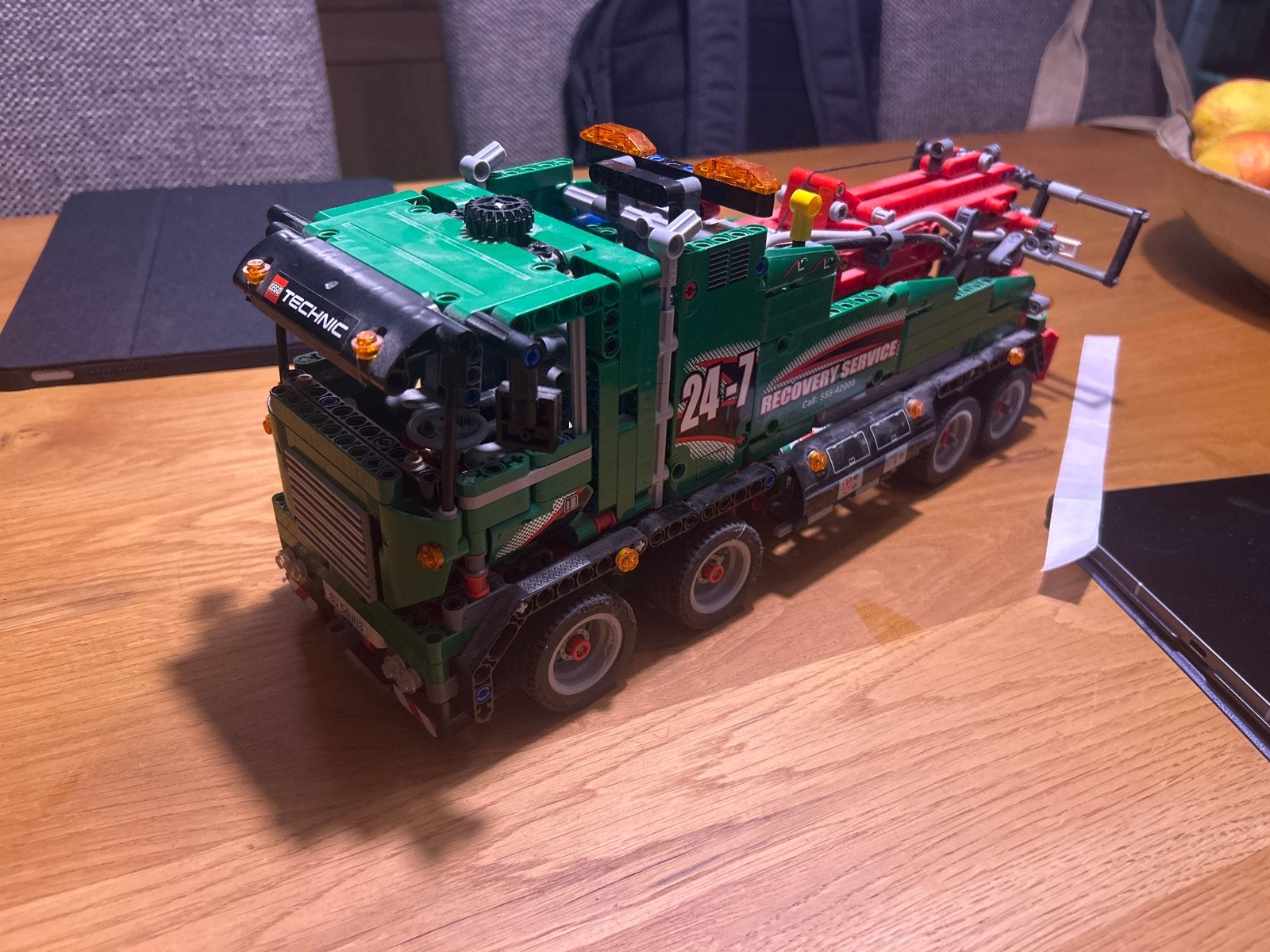 Lego Technic Takelwagen (42070) - Zo goed als nieuw, Ophalen, Gebruikt, Overige merken