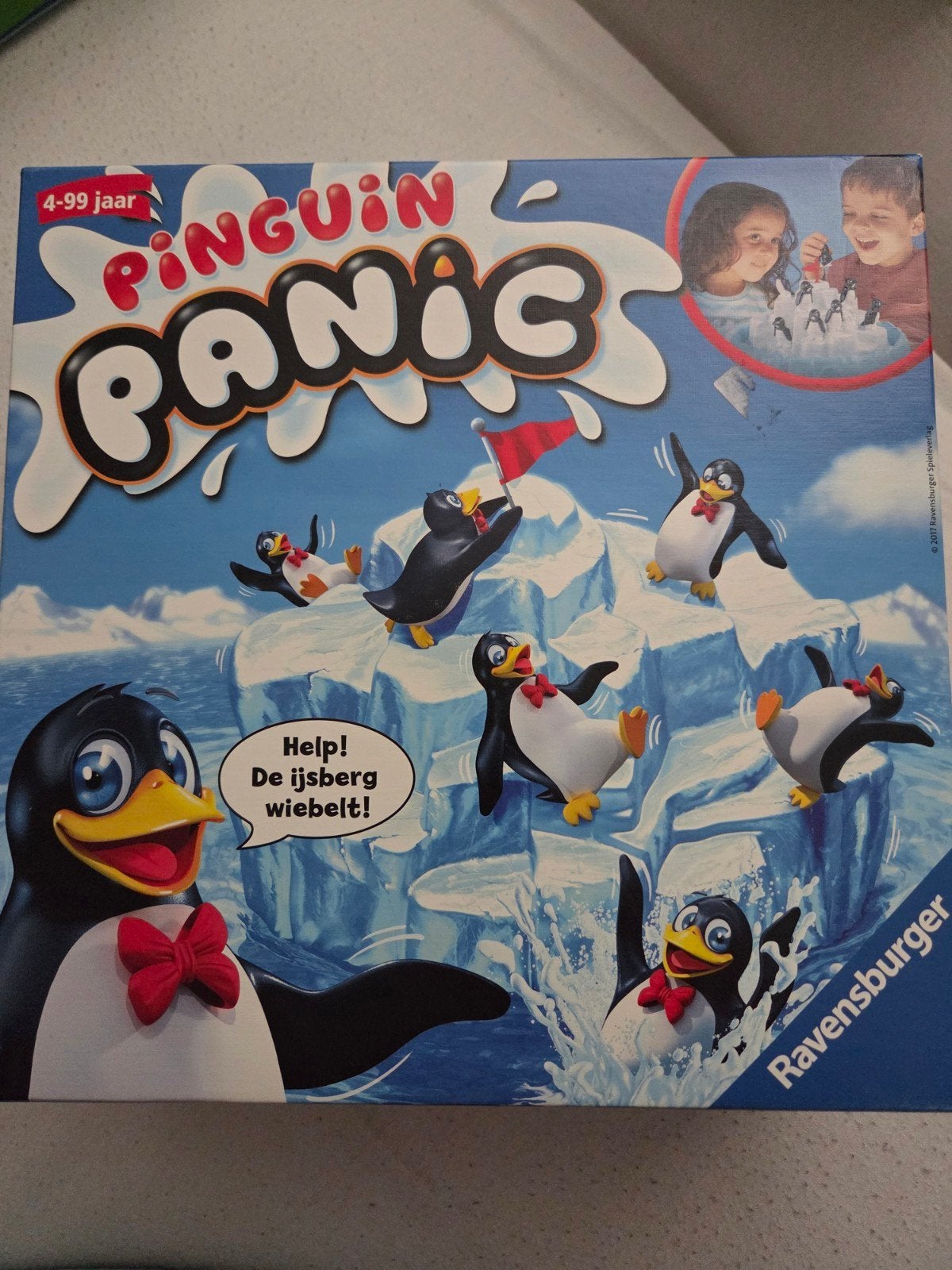 Spel Pinguïn Panic, Hobby en Vrije tijd, Gezelschapsspellen | Bordspellen, Ophalen, Zo goed als nieuw, Ravensburger