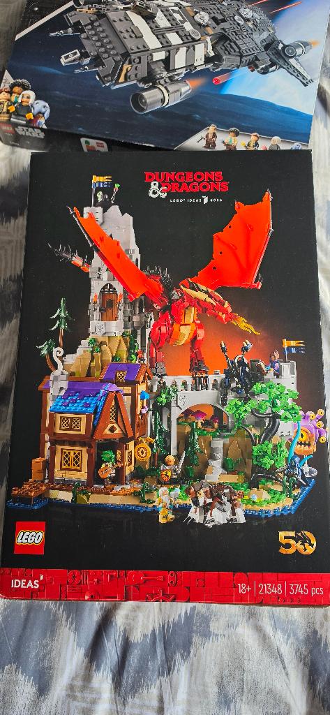 Lego Dungeons and Dragons + Extra Mysterie Mini Figs (21348), Kinderen en Baby's, Speelgoed | Duplo en Lego, Ophalen, Gebruikt