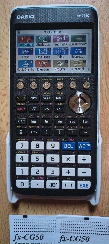 Grafische Rekenmachine Casio FX-CG50, Ophalen, Grafische rekenmachine, Zo goed als nieuw