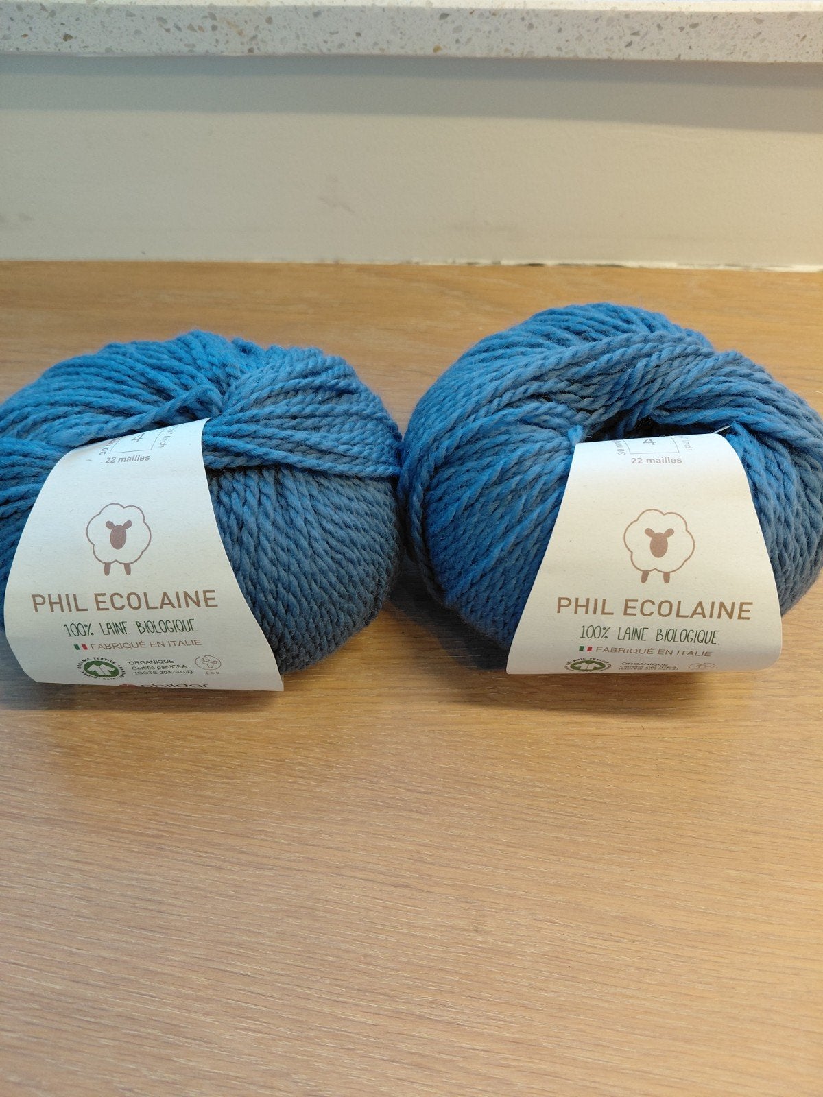 Phildar Phil Ecolaine 100% Biologische Wol - Jean 108, Ophalen of Verzenden