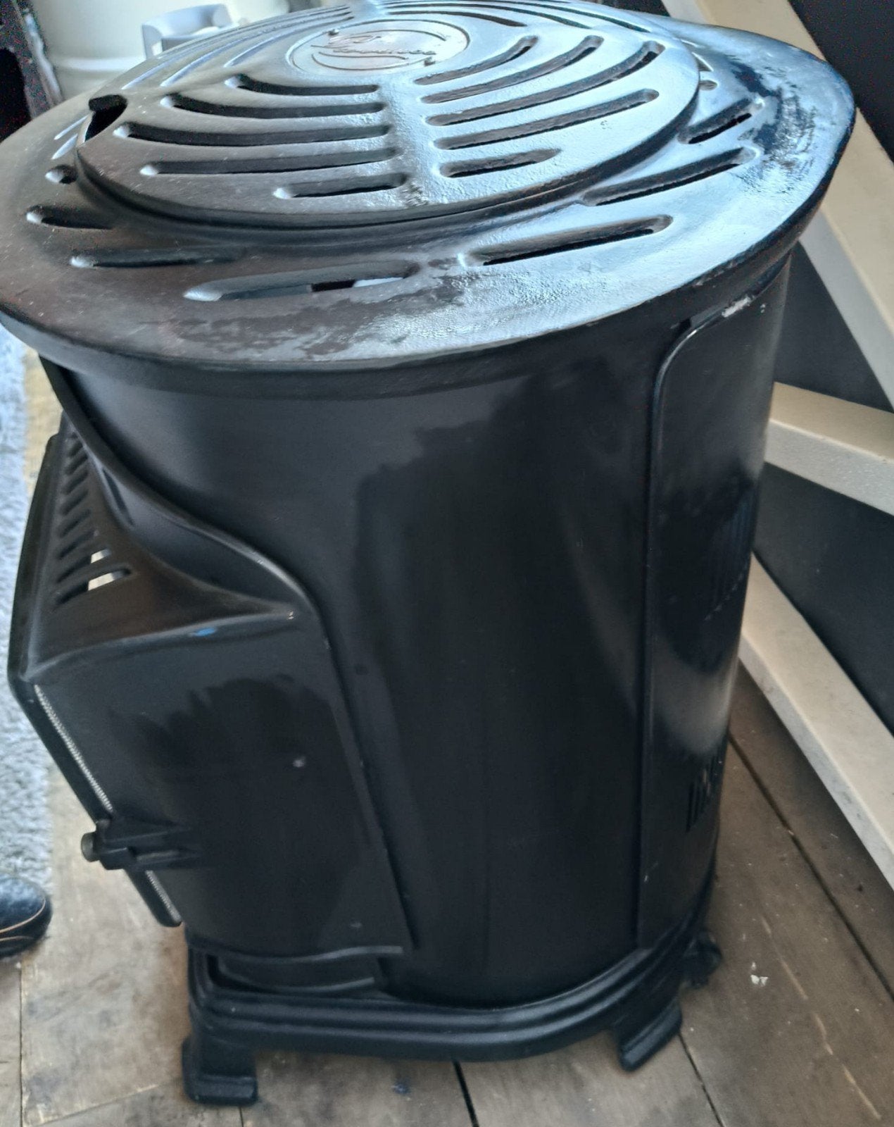 Zo goed als nieuwe Provence gaskachel, 79 cm hoog, Ophalen, Gas, Zo goed als nieuw, Vrijstaand