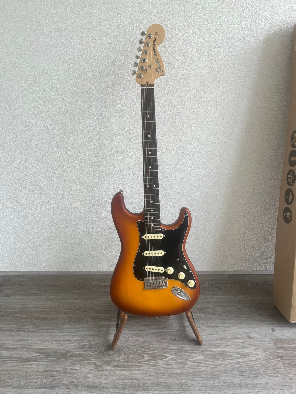 Fender American Performer Stratocaster Timber – Honey Burst, Ophalen of Verzenden, Nieuw, Solid body, Fender