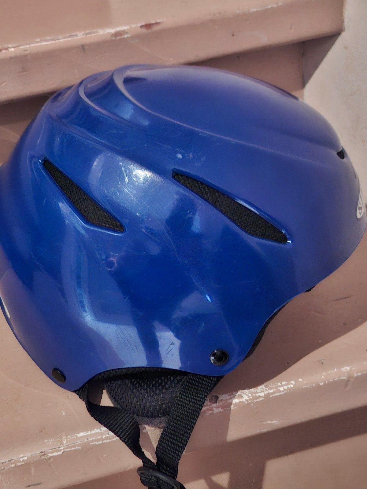 Sinner Skihelm Blauw - Maat L (60 cm), Gebruikt, Overige typen, Skiën, Ophalen