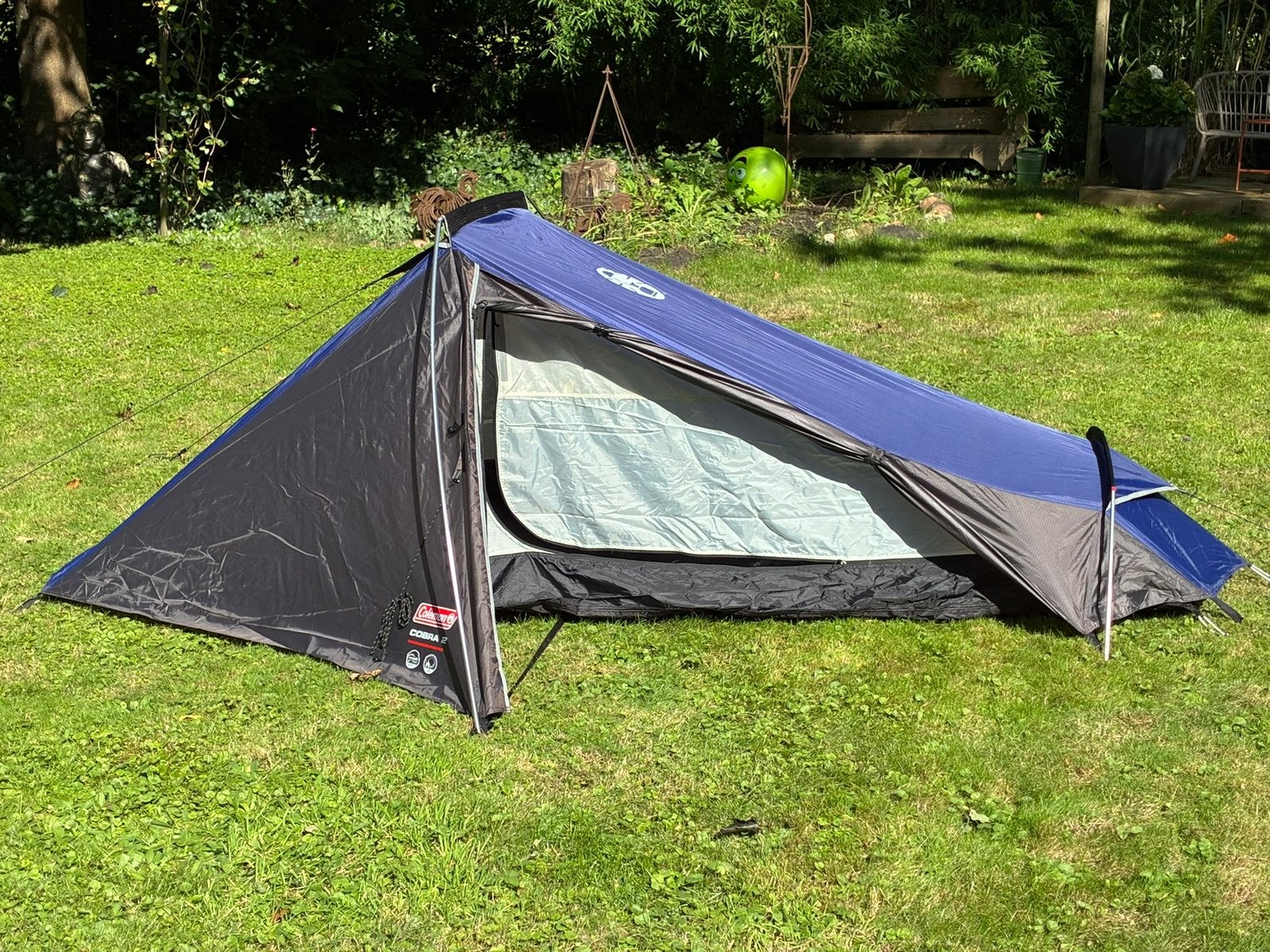 Coleman Cobra 2 lichtgewicht trekkers tentje, Ophalen of Verzenden, Zo goed als nieuw, Tot en met 2