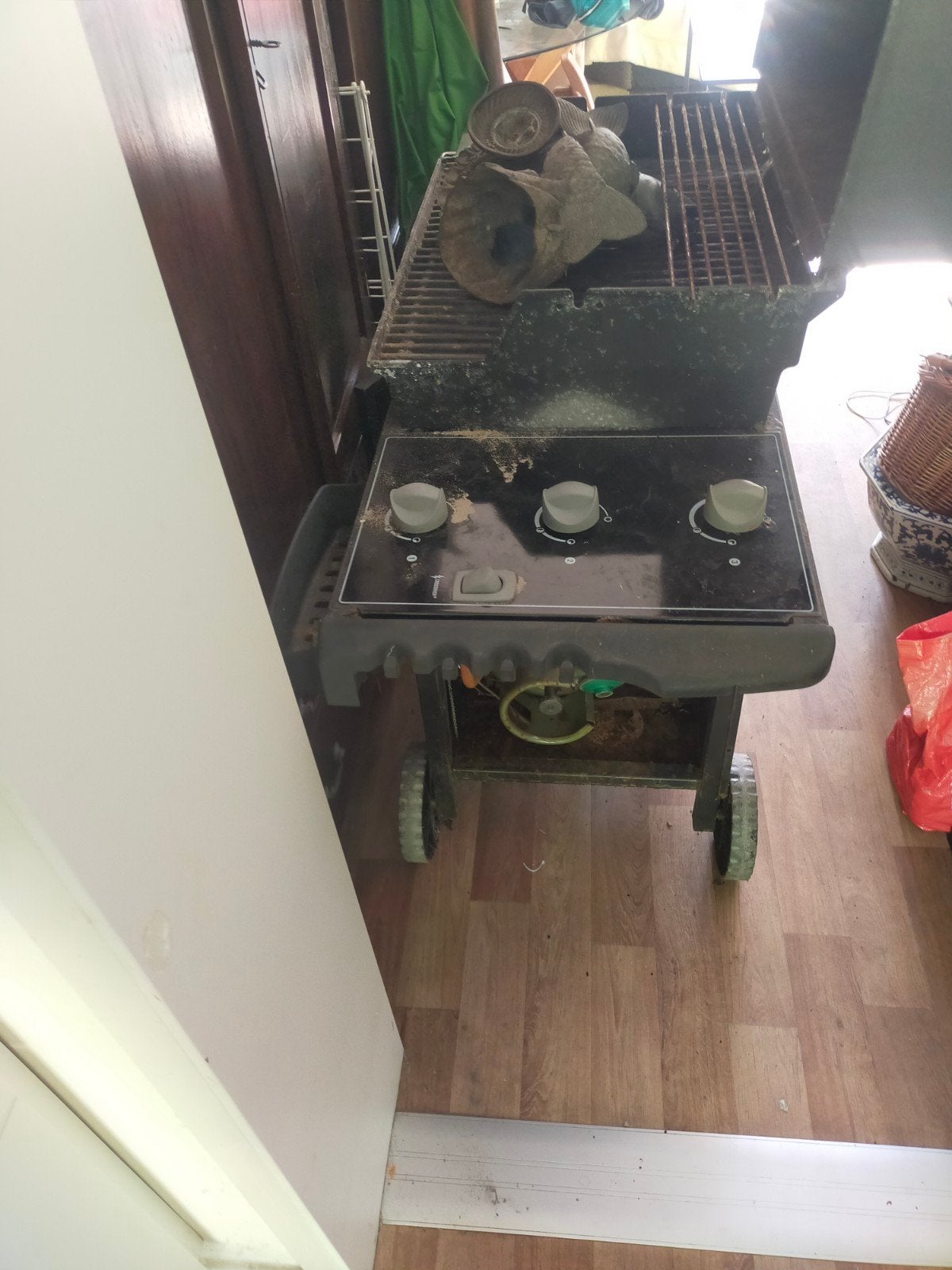 barbecue gas weber, Tuin en Terras, Ophalen of Verzenden, Gebruikt