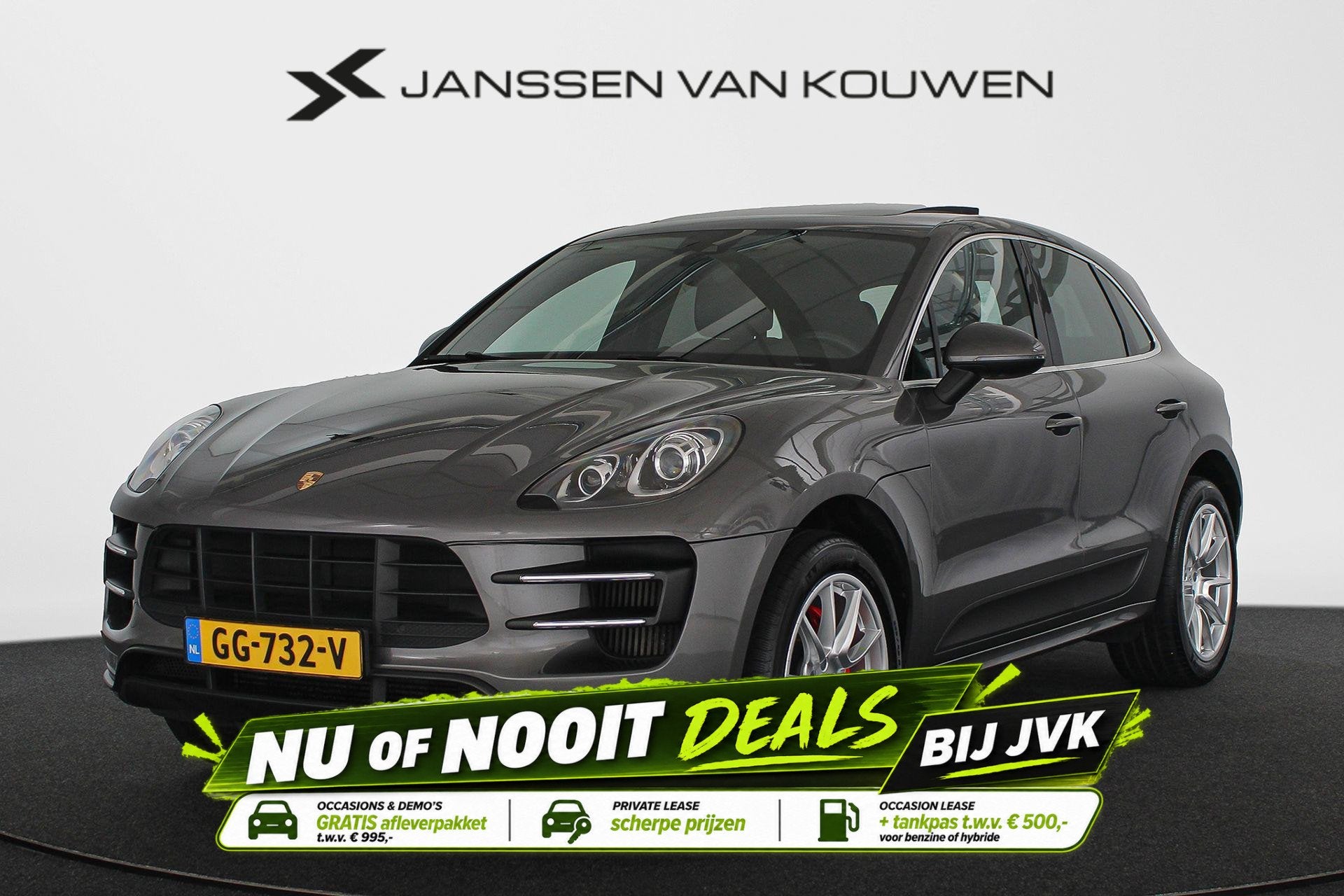 Porsche Macan 3.6 Turbo 1e Eigenaar NL Auto Panoramadak Spor, Auto's, Automaat, Gebruikt, 120 €/maand, Vierwielaandrijving