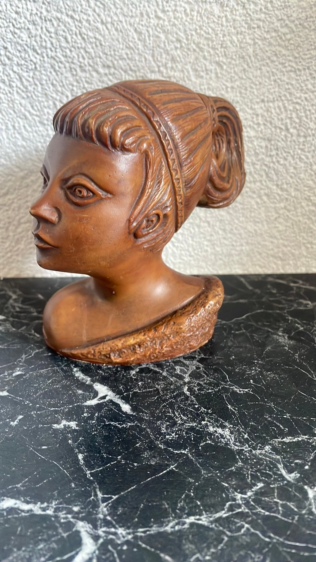 Stenen beeld met beschadigingen, Ophalen of Verzenden