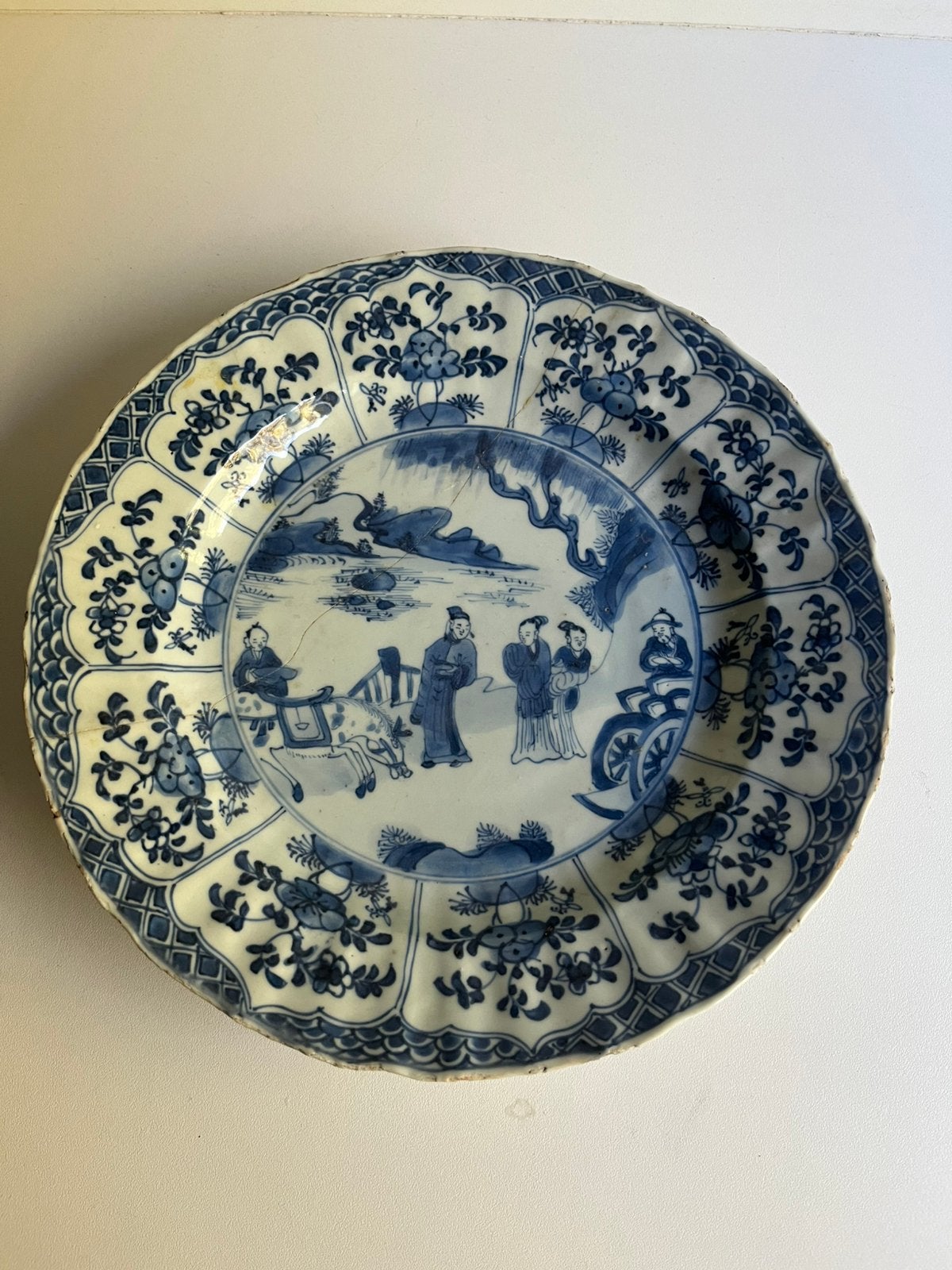 Chinese schotel., Antiek en Kunst, Antiek | Wandborden en Tegels, Ophalen of Verzenden