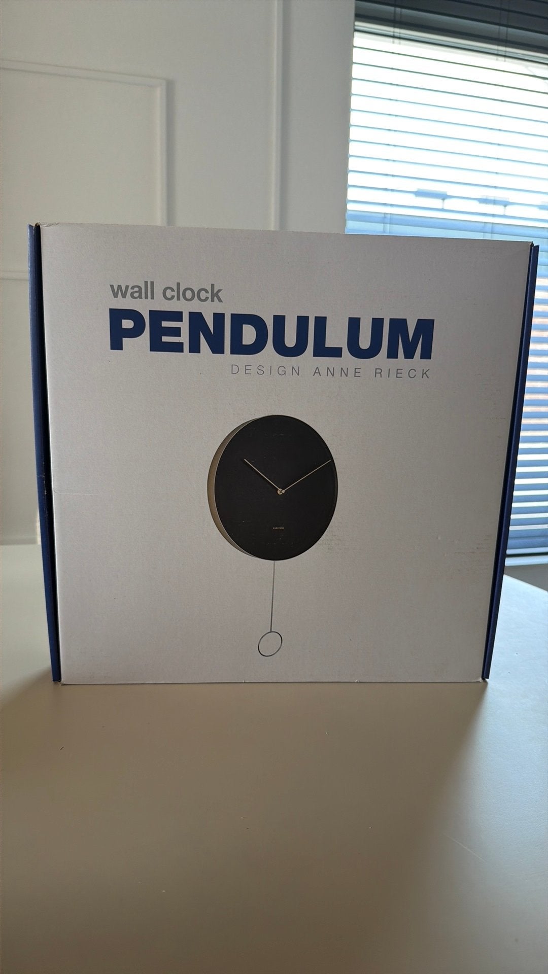 Pendulum Wall Clock - Karlsson - nieuw, Ophalen of Verzenden, Nieuw